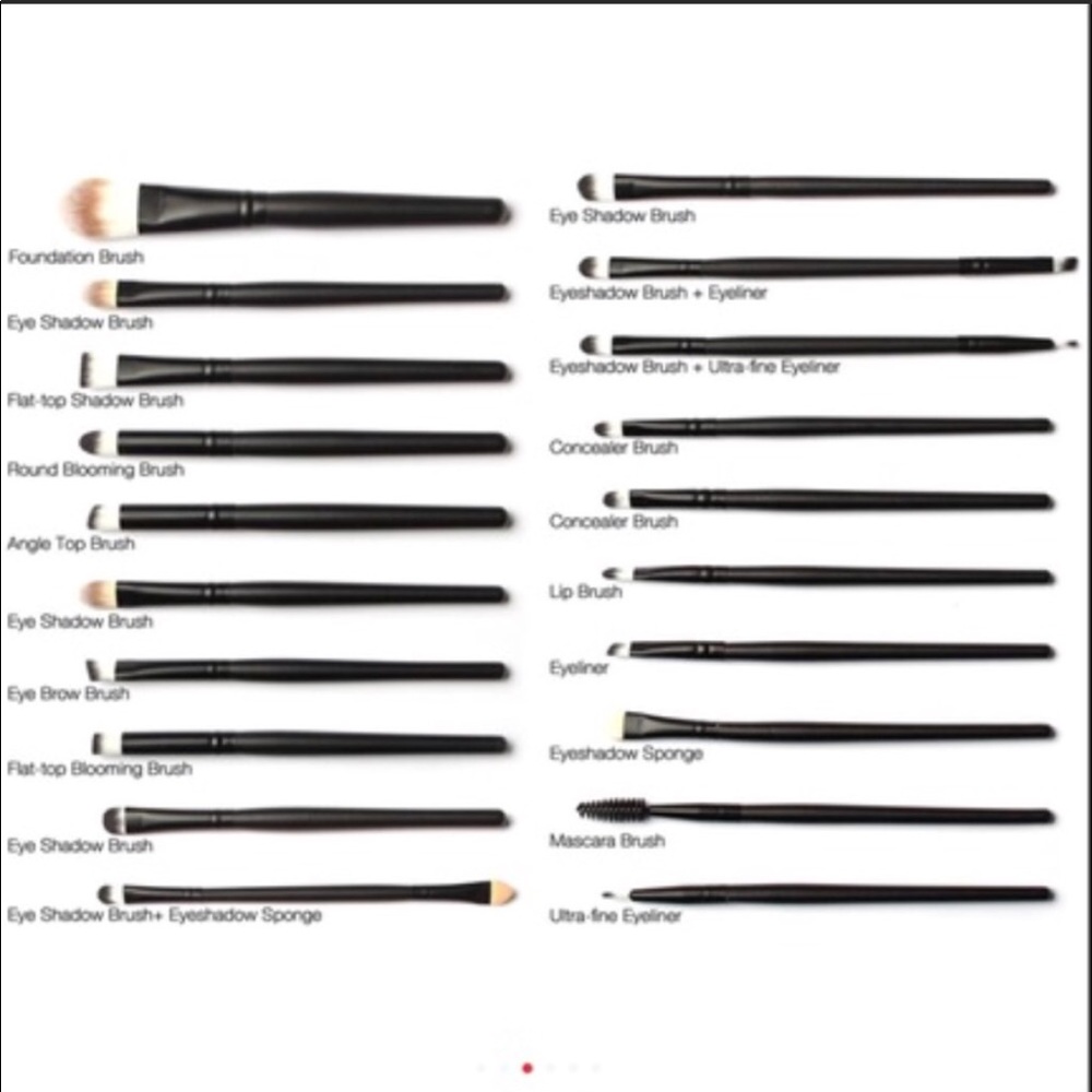 New 20pcs makeup brushes set - Picture 2 of 2
